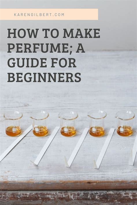 perfumery for beginners.